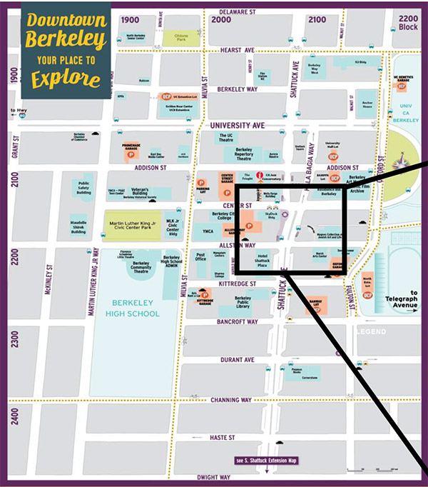 berkeley BART plaza Event Zone