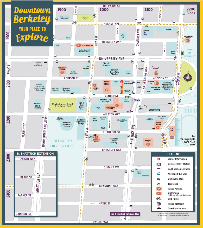 illustrated map of DTB